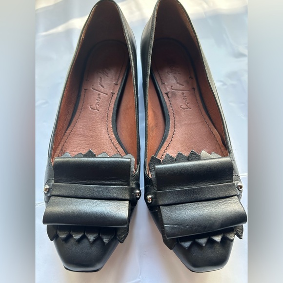 Elizabeth and James Shoes - Elizabeth and James Black Leather Women's Loafers